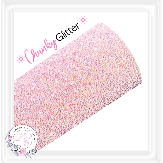∙ CHUNKY GLITTER ∙ Marshmallow Pink ∙