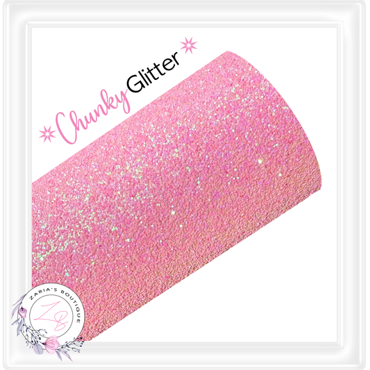 ∙ CHUNKY GLITTER ∙ Candy Pink ∙