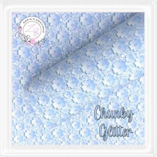 ⋅ Cherry Blossom Chunky Glitter ⋅ 1.2mm ⋅ Powder Blue ⋅
