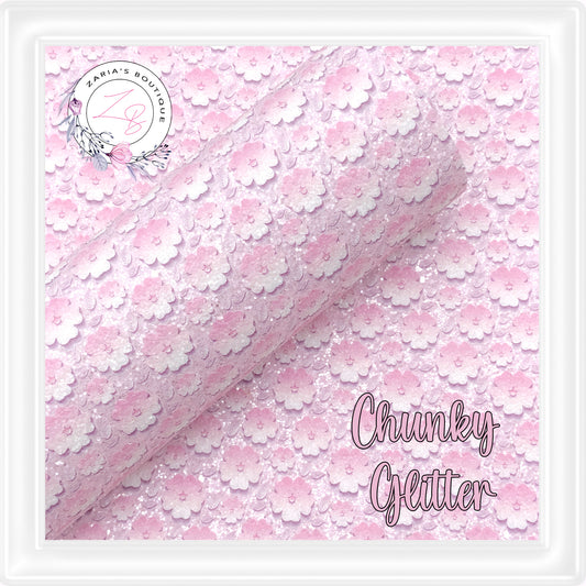 ⋅ Cherry Blossom Chunky Glitter ⋅ 1.2mm ⋅ Pink ⋅