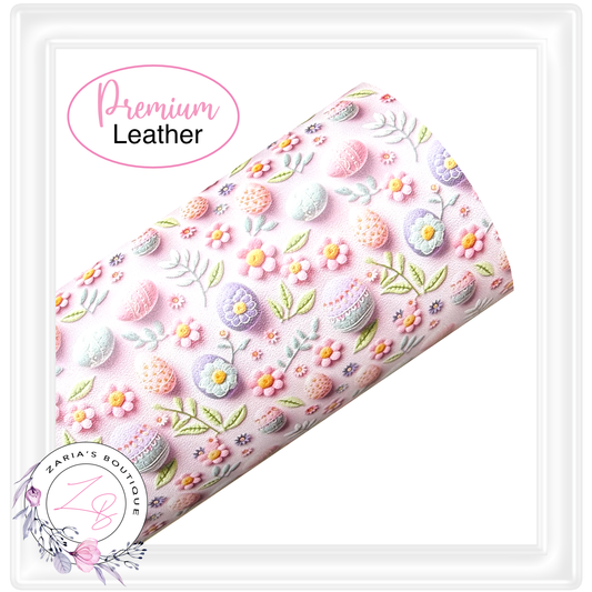 ⋅ Happy Easter ⋅ Small Print ⋅ Premium Faux Leather ⋅