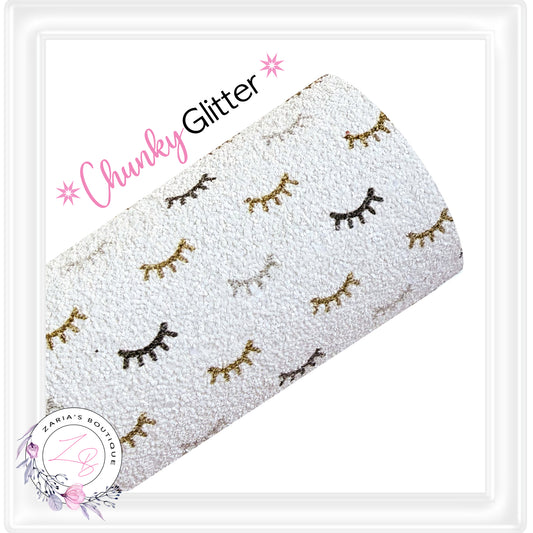 ∙ PATTERNED CHUNKY GLITTER ∙ Lovely Lashes ∙