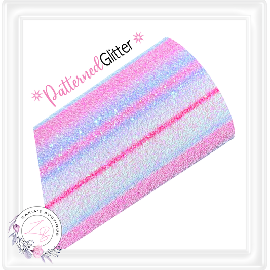 ⋅ PATTERNED GLITTER ⋅ Party Stripes ⋅