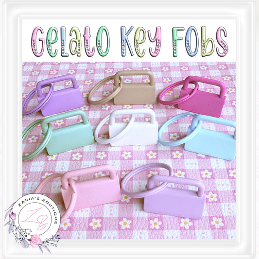 ⋅ Key Fob Keyring Clip Hardware ⋅ Gelato Collection ⋅ 25mm ⋅