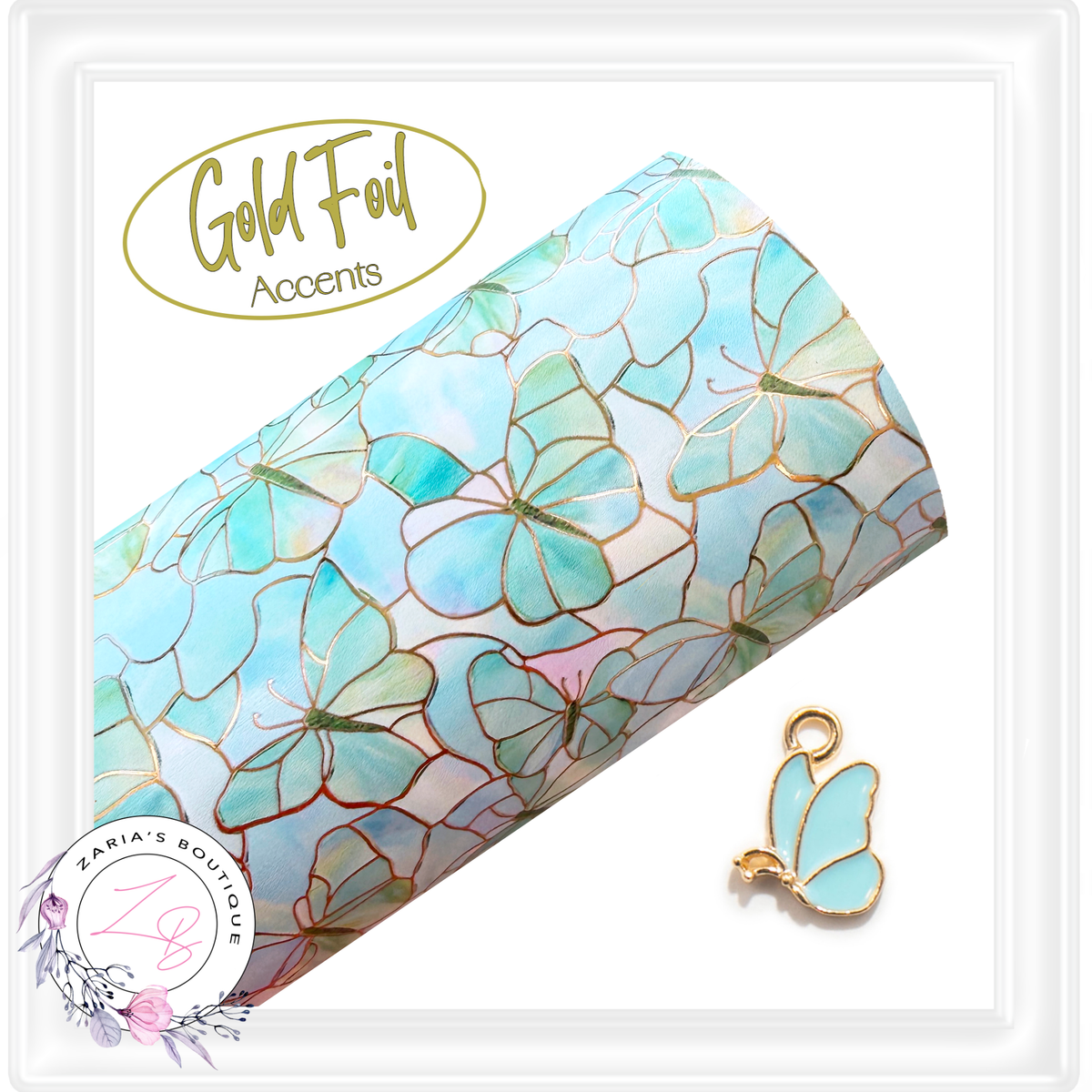 ⋅ Butterfly Charms ⋅ Jewellery Earring Charms Craft Embellishments ⋅ Per Pair ⋅