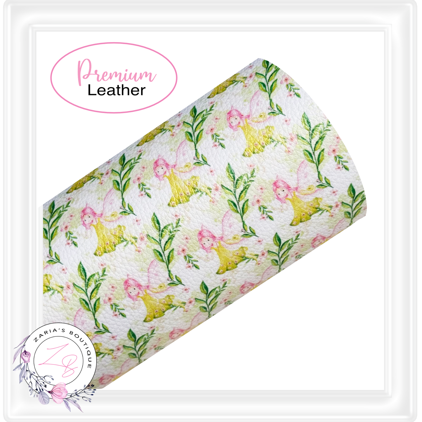 ⋅ Flower Fairy ⋅ Custom Vegan Faux Leather ⋅