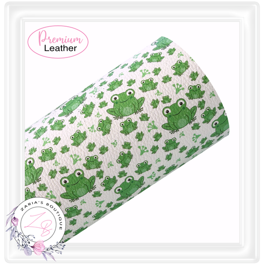 ⋅ Happy Frogs ⋅ Exclusive Vegan Faux Leather ⋅