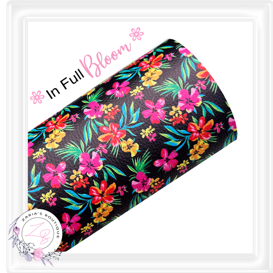⋅ In Full Bloom ⋅ Vegan Faux Leather ⋅