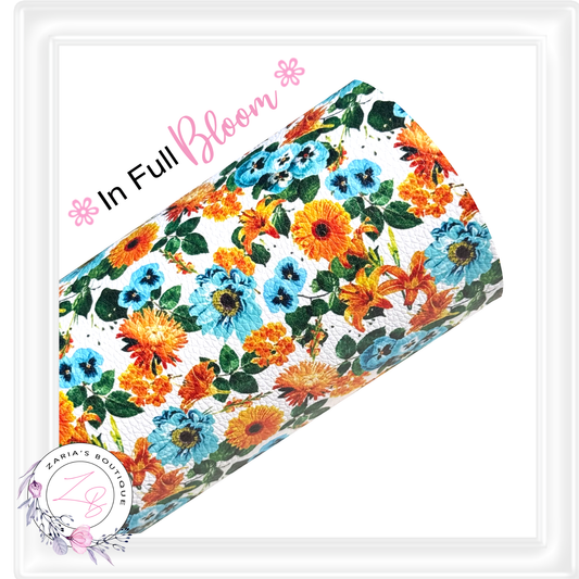 ⋅ In Full Bloom ⋅ Vegan Faux Leather ⋅