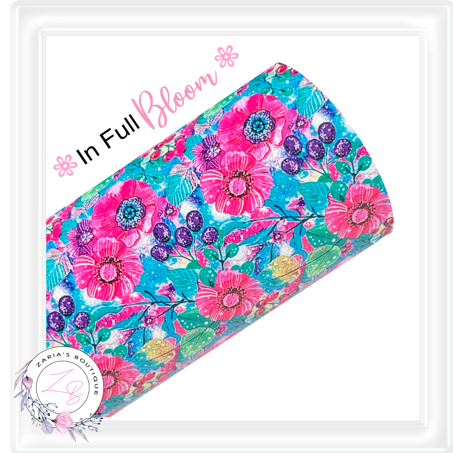 ⋅ In Full Bloom ⋅ Vegan Faux Leather ⋅