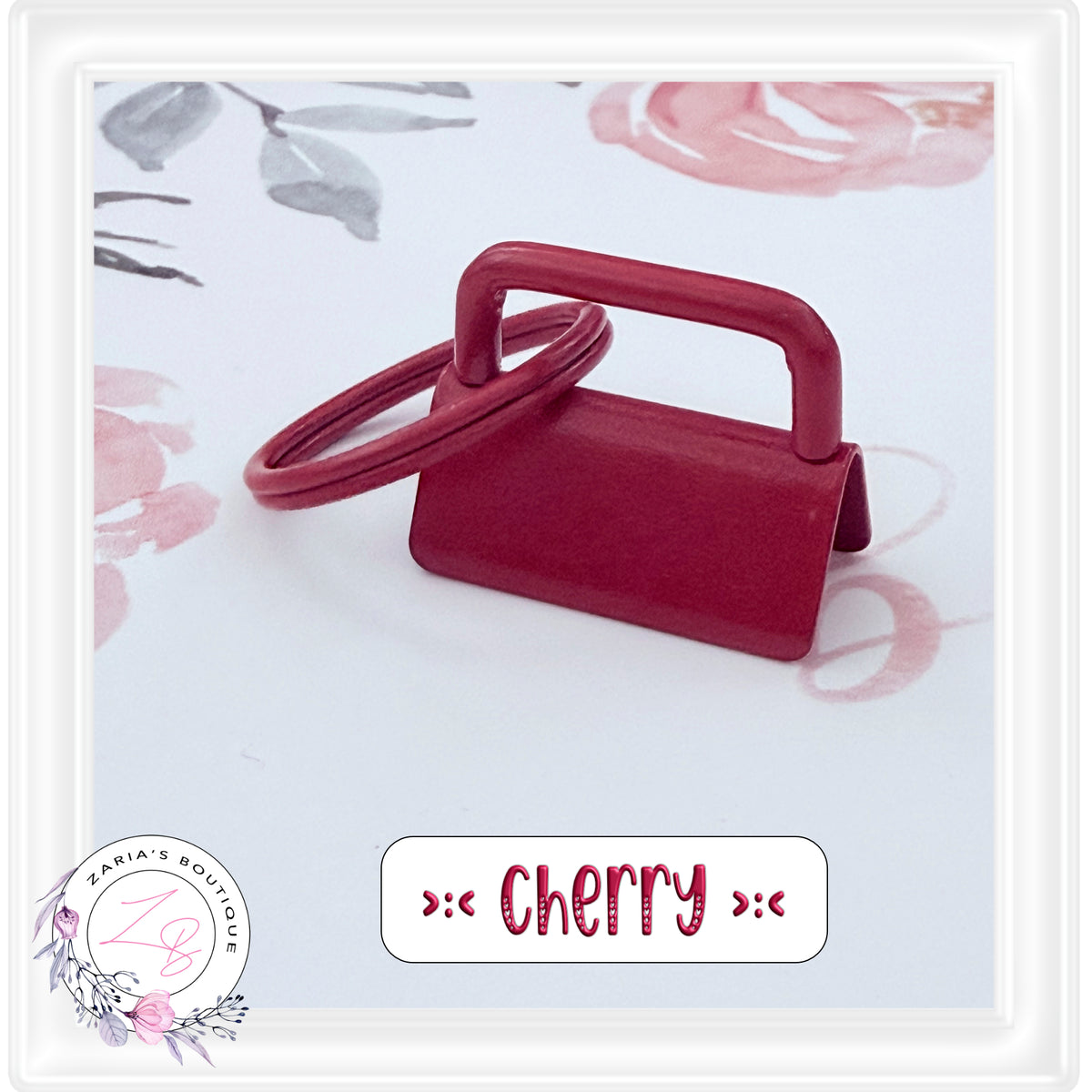 ⋅ Key Fob Keyring Clip Hardware ⋅ Gelato Collection ⋅ 25mm ⋅