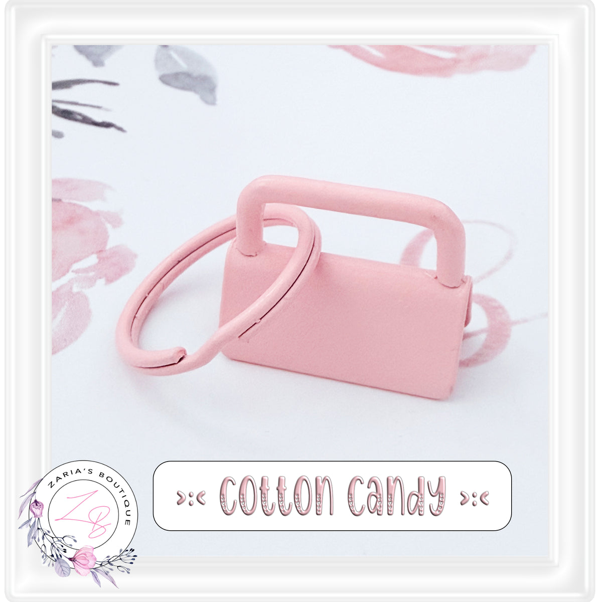 ⋅ Key Fob Keyring Clip Hardware ⋅ Gelato Collection ⋅ 25mm ⋅