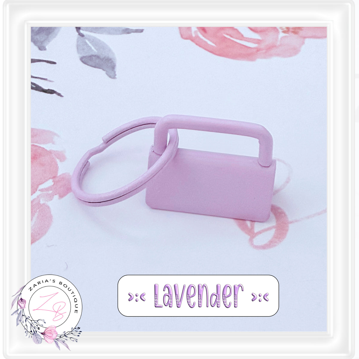 ⋅ Key Fob Keyring Clip Hardware ⋅ Gelato Collection ⋅ 25mm ⋅