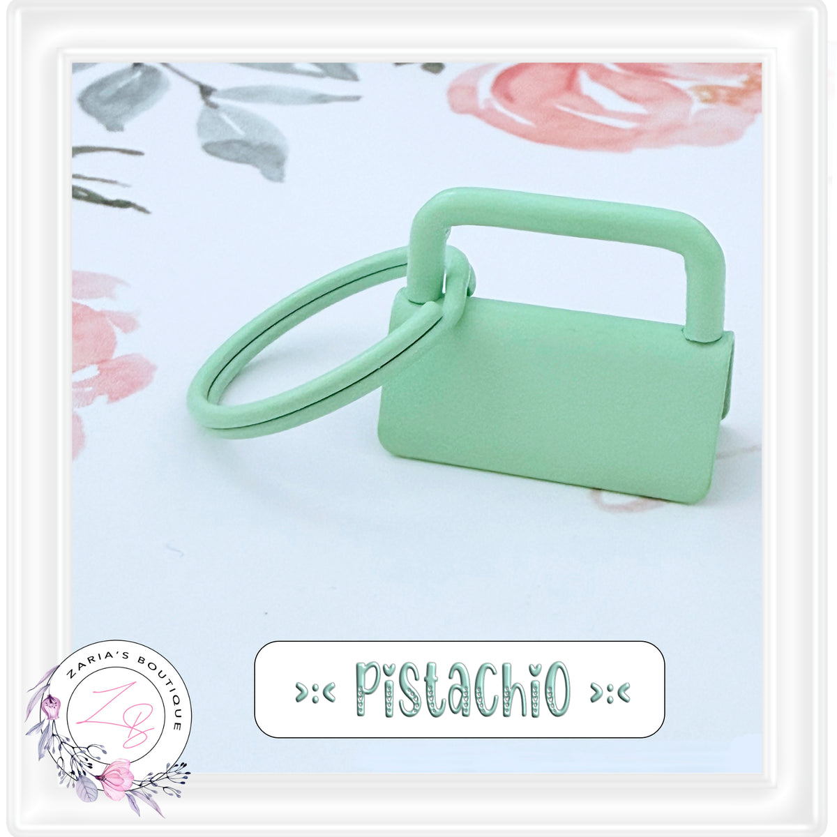 ⋅ Key Fob Keyring Clip Hardware ⋅ Gelato Collection ⋅ 25mm ⋅