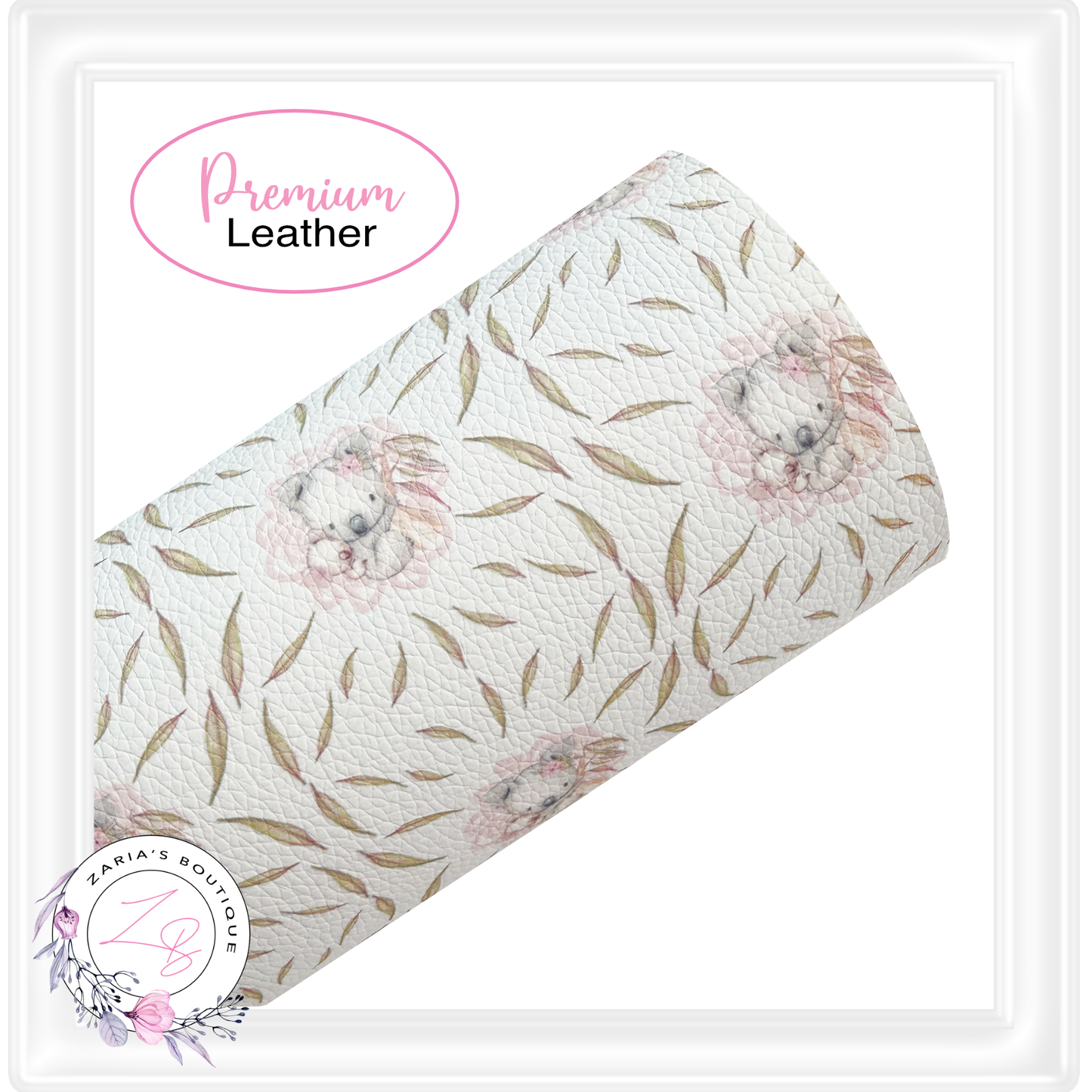 ⋅ Koala Babe ⋅ Premium Faux Leather ⋅ LAST SHEET!
