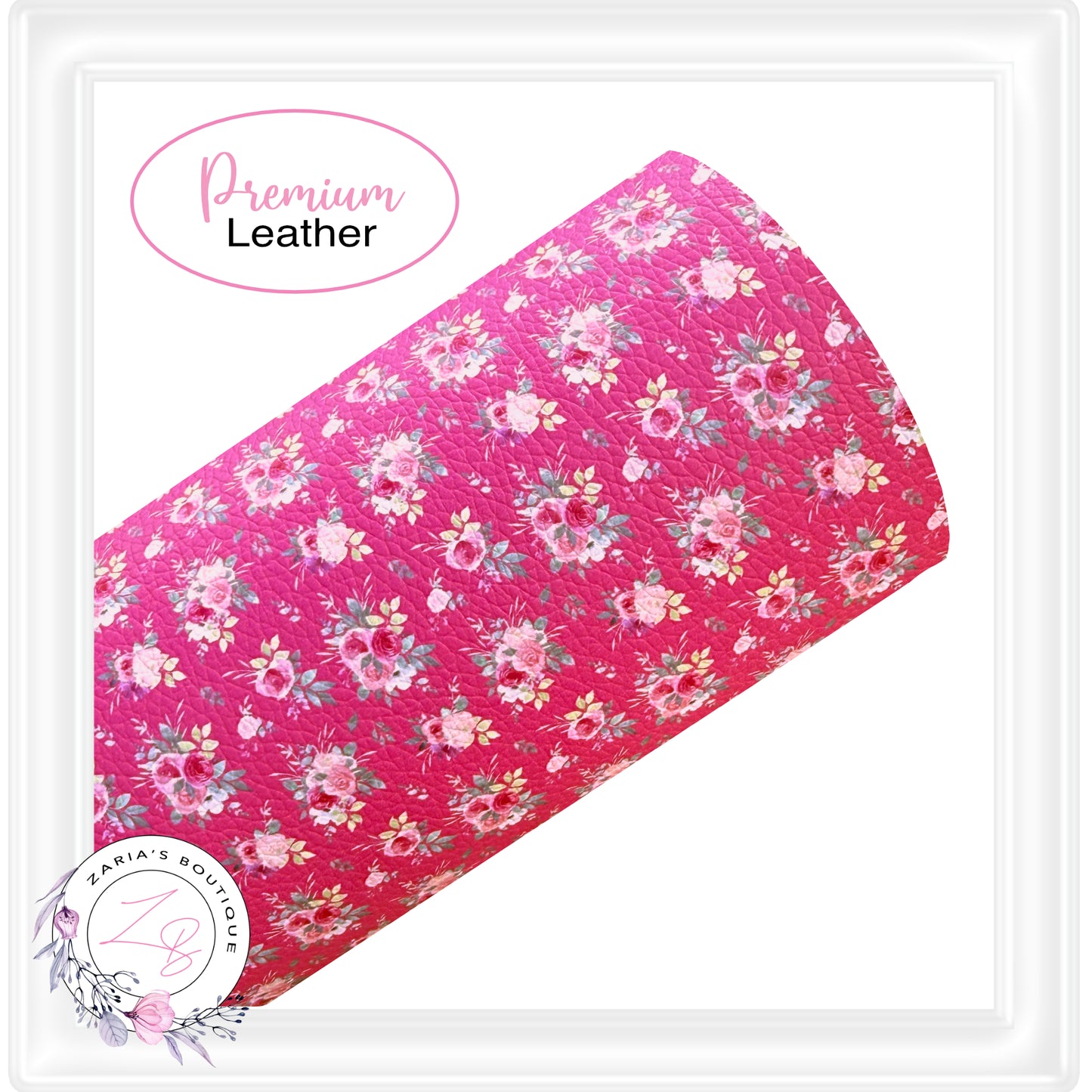 ⋅ Nanny's Girl ⋅ Custom Printed Vegan Faux Leather ⋅ Small & Large Scale Print