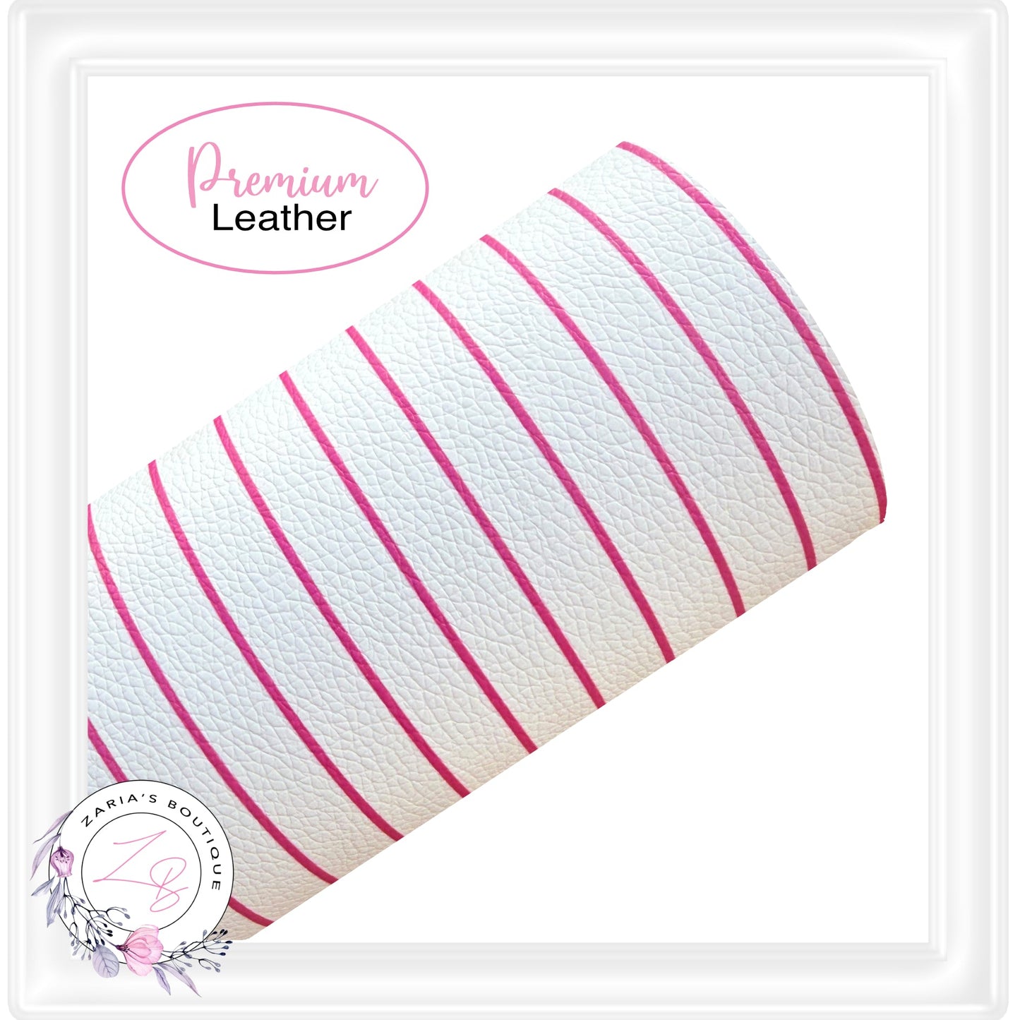 ⋅ Nanny's Girl ⋅ Custom Printed Vegan Faux Leather ⋅ Small & Large Scale Print