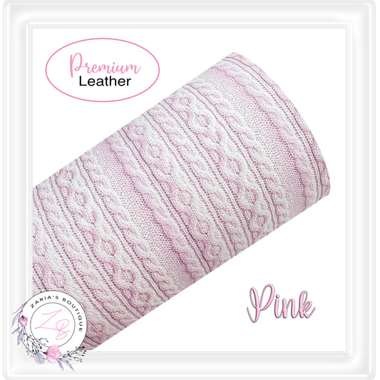 ⋅ Cozy Cable Knits ⋅ Premium Exclusive Vegan Faux Leather
