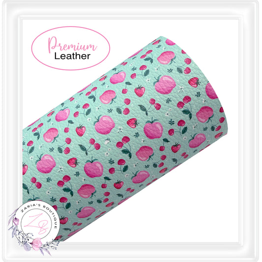 ⋅ Tutti Fruity ⋅ Custom Printed Vegan Faux Leather ⋅