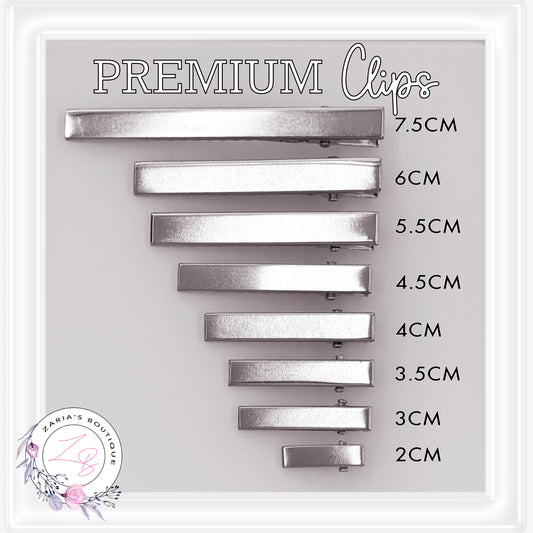 ⋅ Alligator Hair Clips ⋅ PREMIUM QUALITY ⋅ 2cm   3cm   3.5cm   4cm   4.5cm   5.5cm   6cm   7.5cm  ⋅ 10  50 or 100 pieces