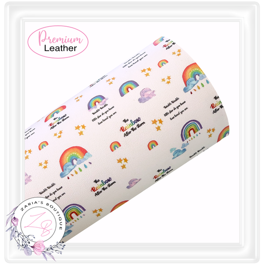 ⋅ Rainbow Baby ⋅ Custom Luxe Vegan Faux Leather ⋅ Sheets or Rolls! ⋅