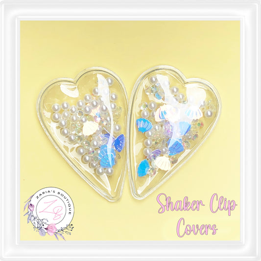 • Shaker Clip Covers • Fits 5cm Snap Clips • Per Pair •