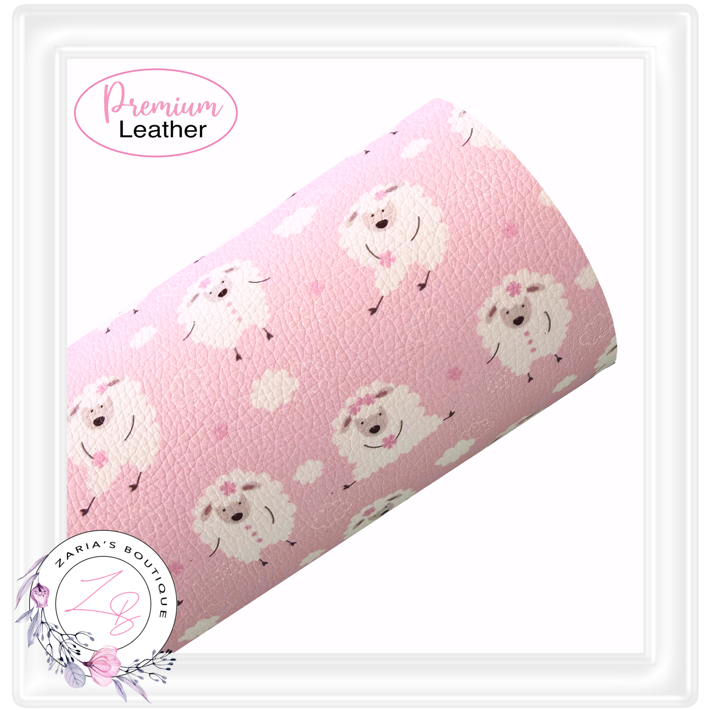 ⋅ Woolly Sheep ⋅ Premium Vegan Faux Leather ⋅