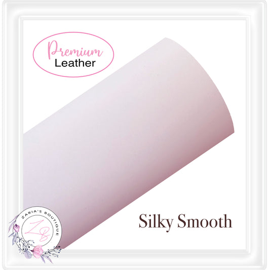 ⋅ Solid Colour Faux Leather ⋅ Silky Smooth ⋅ Dusty Lilac ⋅