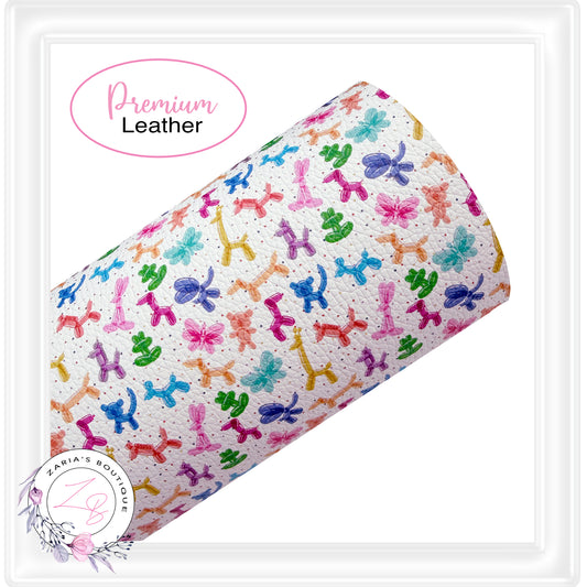 ⋅  Balloon Animals ⋅ Custom Luxe Vegan Faux Leather ⋅ Sheets or Rolls! ⋅
