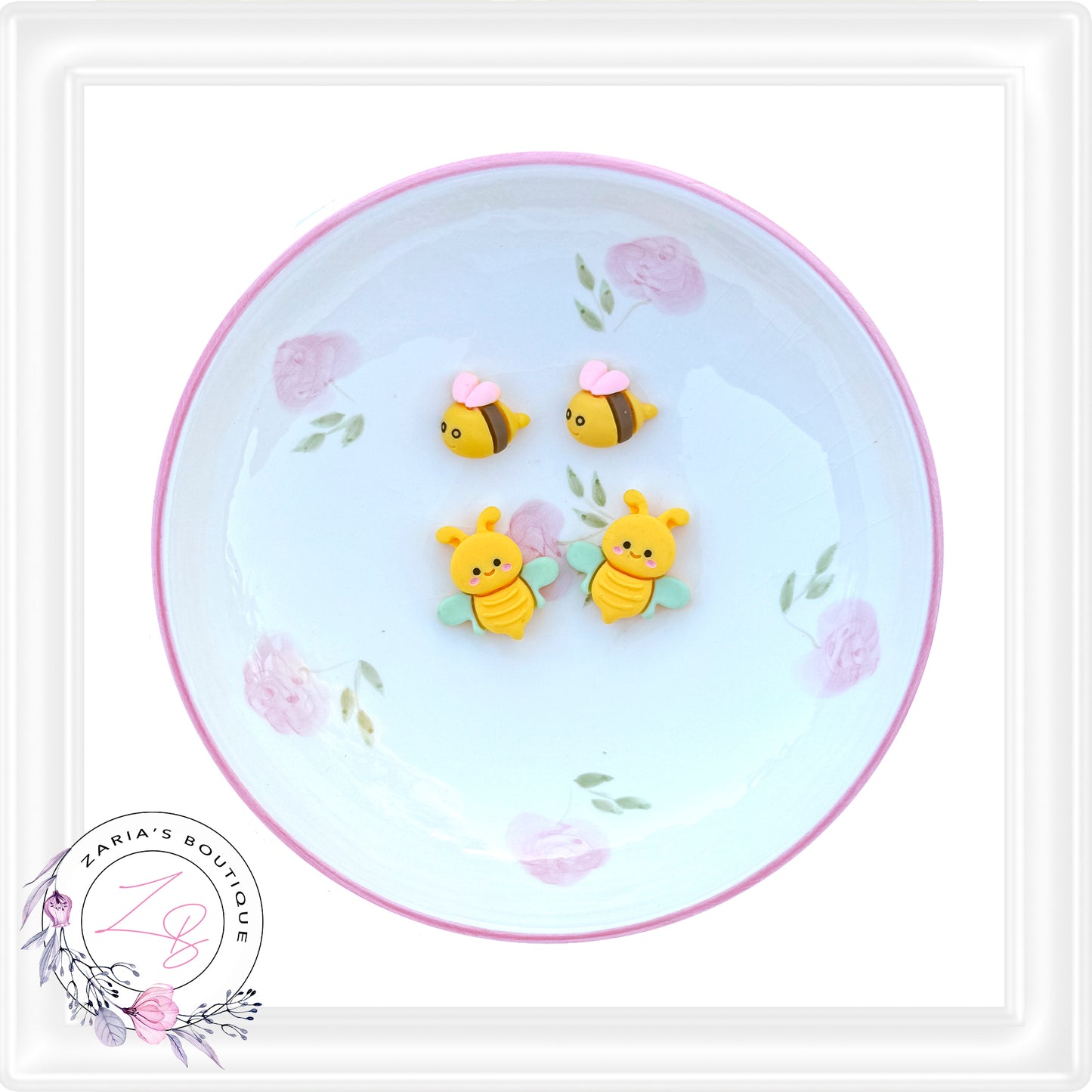 ⋅ BUSY BEES ⋅ Flatback Embellishments ⋅ 2 Styles