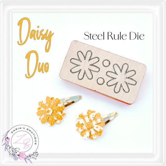 ⋅ Daisy Duo Die ⋅ 4cm ⋅ Steel Rule Cutting Die ⋅