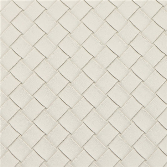 ⋅ Basketweave - Beige ⋅ Textured Vegan Faux Leather ⋅