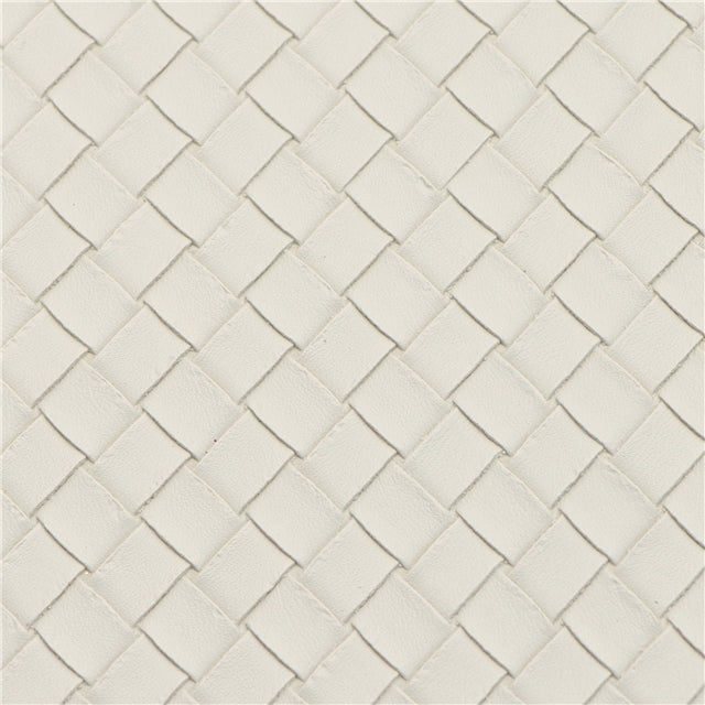 ⋅ Basketweave - Beige ⋅ Textured Vegan Faux Leather ⋅