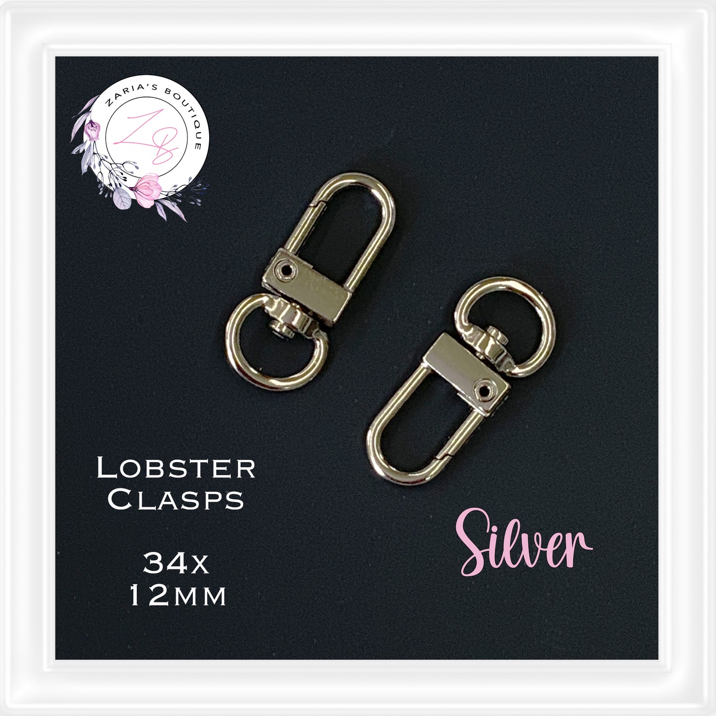 ⋅  Lobster Clasps ⋅ Gold ⋅ Set of 2