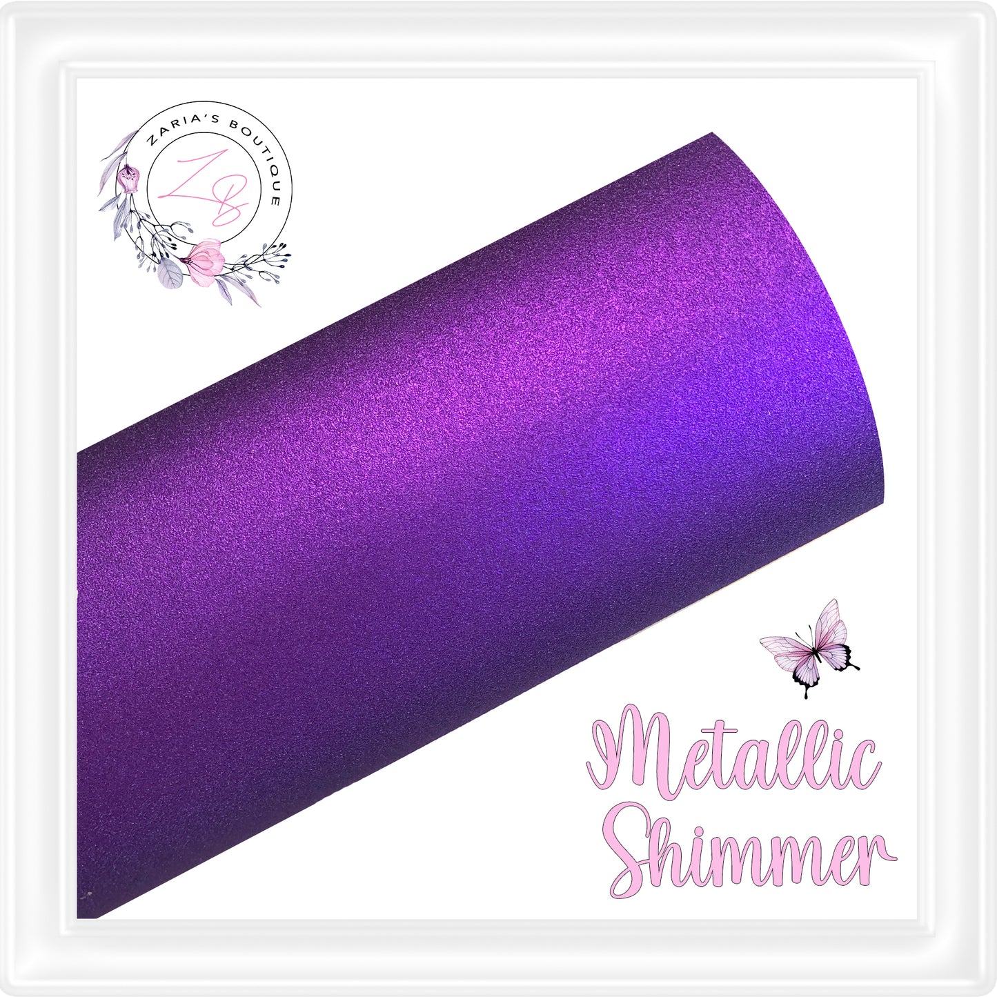 • Metallic Shimmer • Dark Purple •