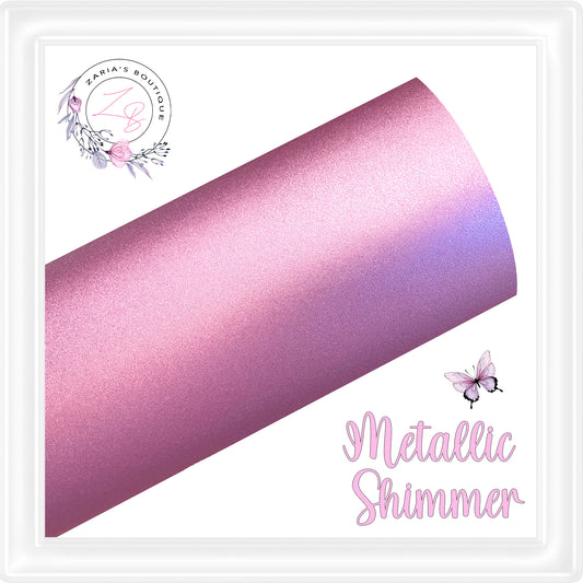 • Metallic Shimmer • Light Pink •