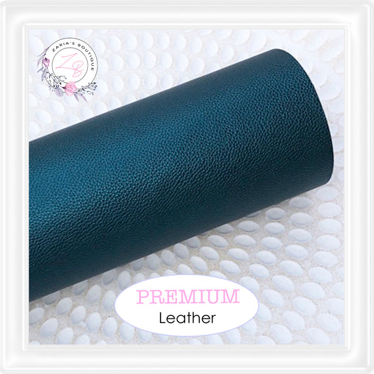 ⋅ Metallic Teal Litchi ⋅ Premium Faux Leather ⋅