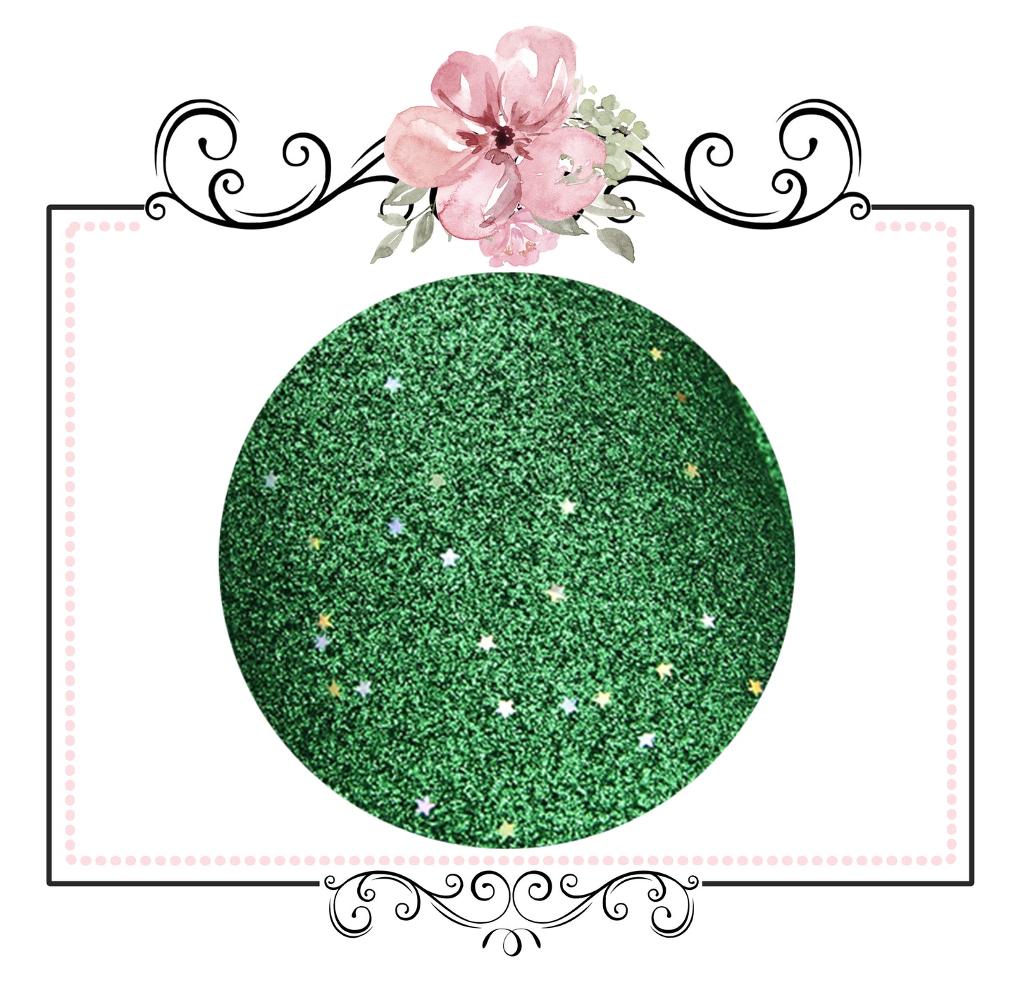Starry Night Collection Fine Glitter ~ Silver ~ Silver & Gold Star Encrusted Christmas Craft Sheets
