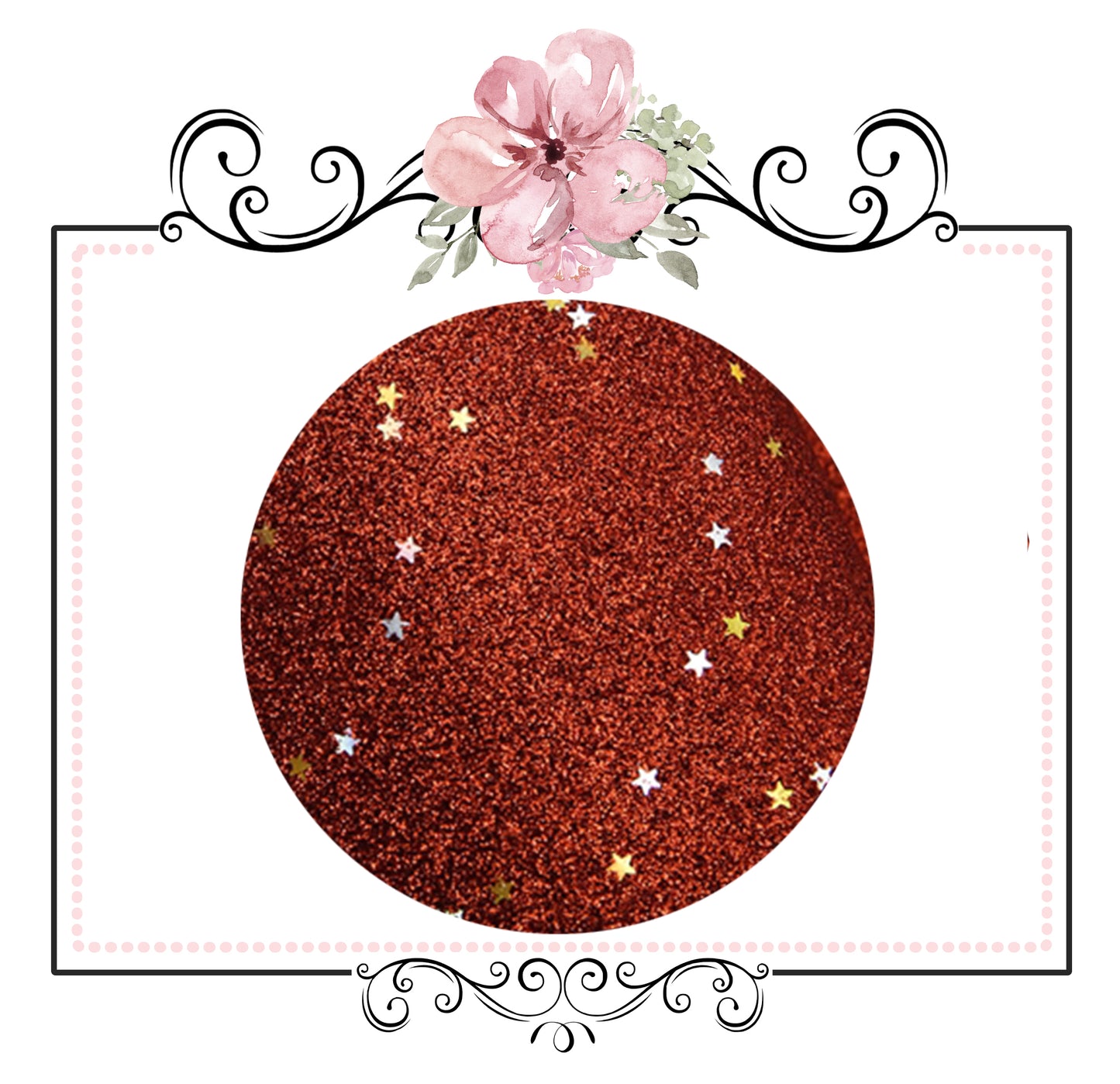 Starry Night Collection Fine Glitter ~ Purple ~ Silver & Gold Star Encrusted Christmas Craft Sheets