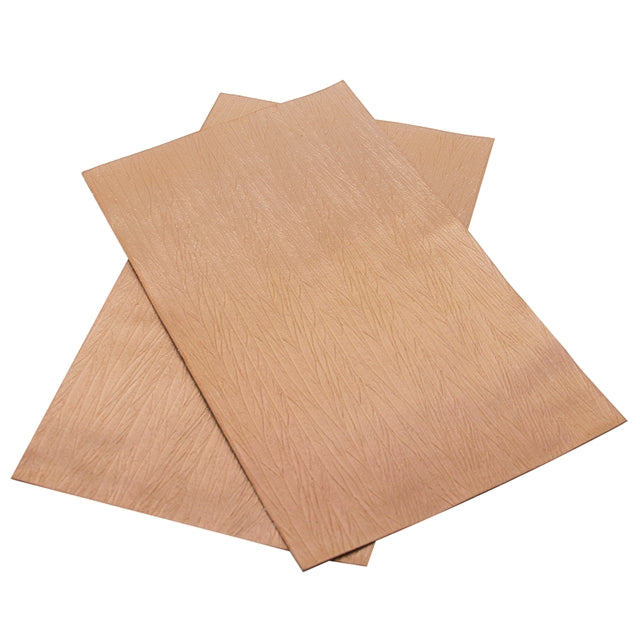 Ripples ~ Tan Brown Pearl Textured Faux Leather
