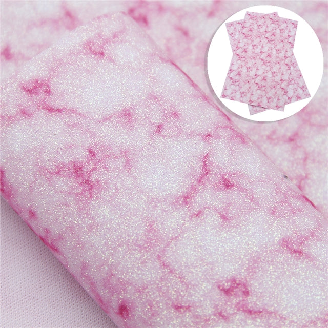 Fine Glitter Marble ⋅ Pink