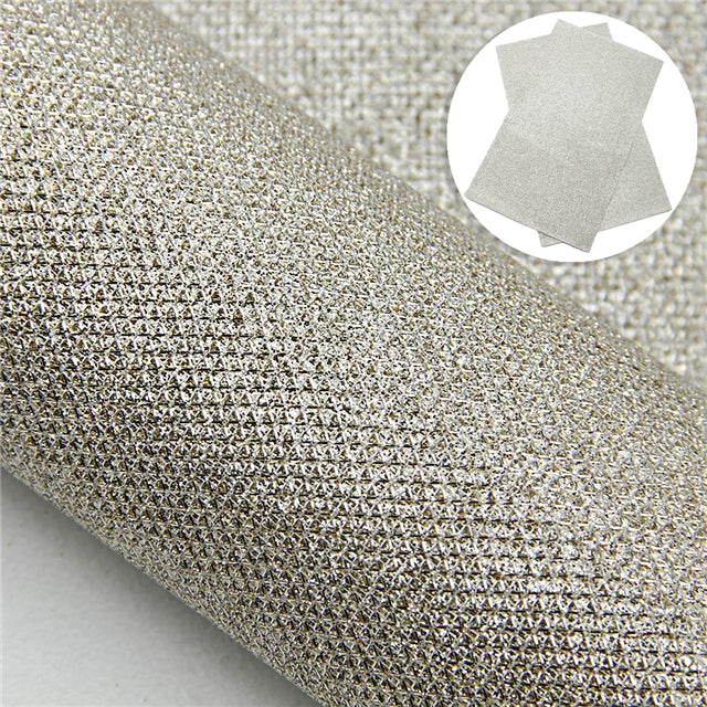 Metallic Textured Faux Leather ~ 0.60mm