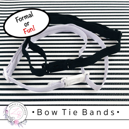 Adjustable Bow Tie Straps ⋅ Fits Children & Adults