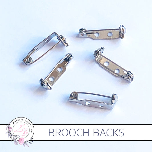 Brooch Back Clip With Safety Lock ~ Small ~ 2.2cm x 10 pieces
