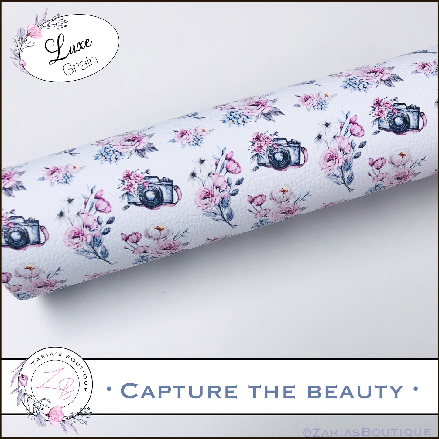 ⋅ Capture The Beauty ⋅ Exclusive Vegan Faux Leather ⋅
