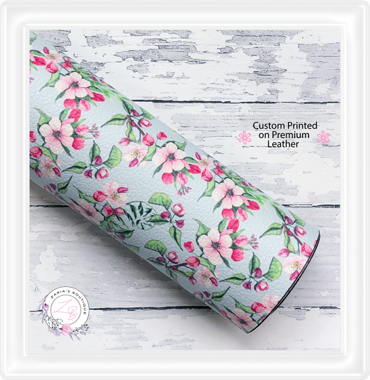 ⋅ Charlotte Floral  ⋅ Premium Custom Printed Vegan Faux Leather