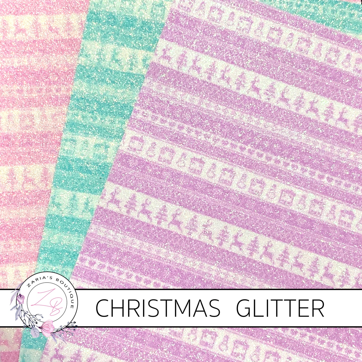 ⋅ Christmas Sweaters ⋅ Fine Glitter Bow Fabric ⋅ 3 Colours ⋅