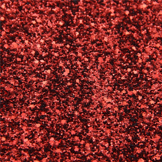 ⋅ Red Chunky Glitter ⋅ Canvas Backed ⋅ Premium Glitter  ⋅