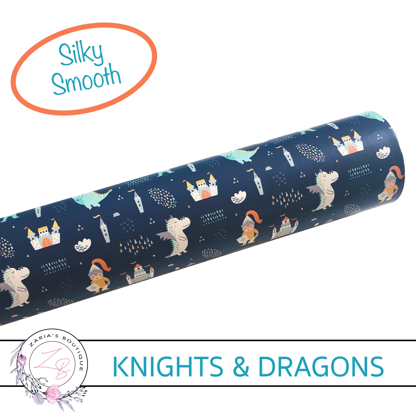 Knights & Dragons • Smooth Vegan Faux Leather