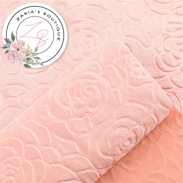 Embossed Pink Floral  ~ 0.90mm